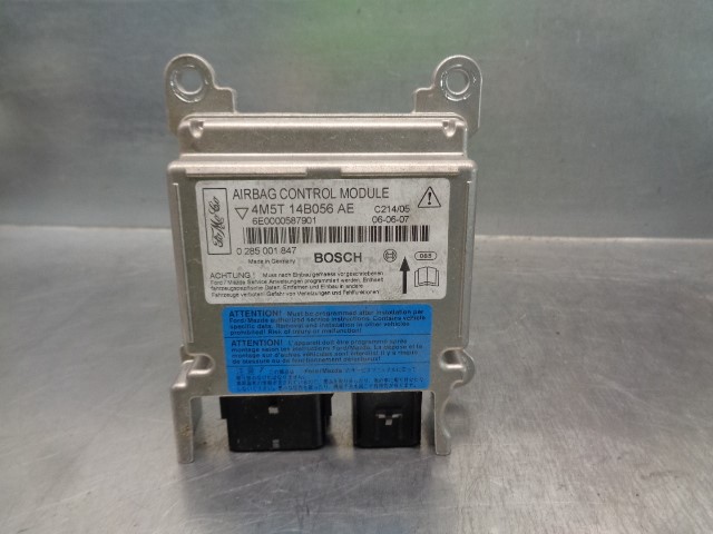 FORD USA C-Max 1 generation (2003-2010) SRS Control Unit 0285001847,4M5T14B056AE+ 19808828