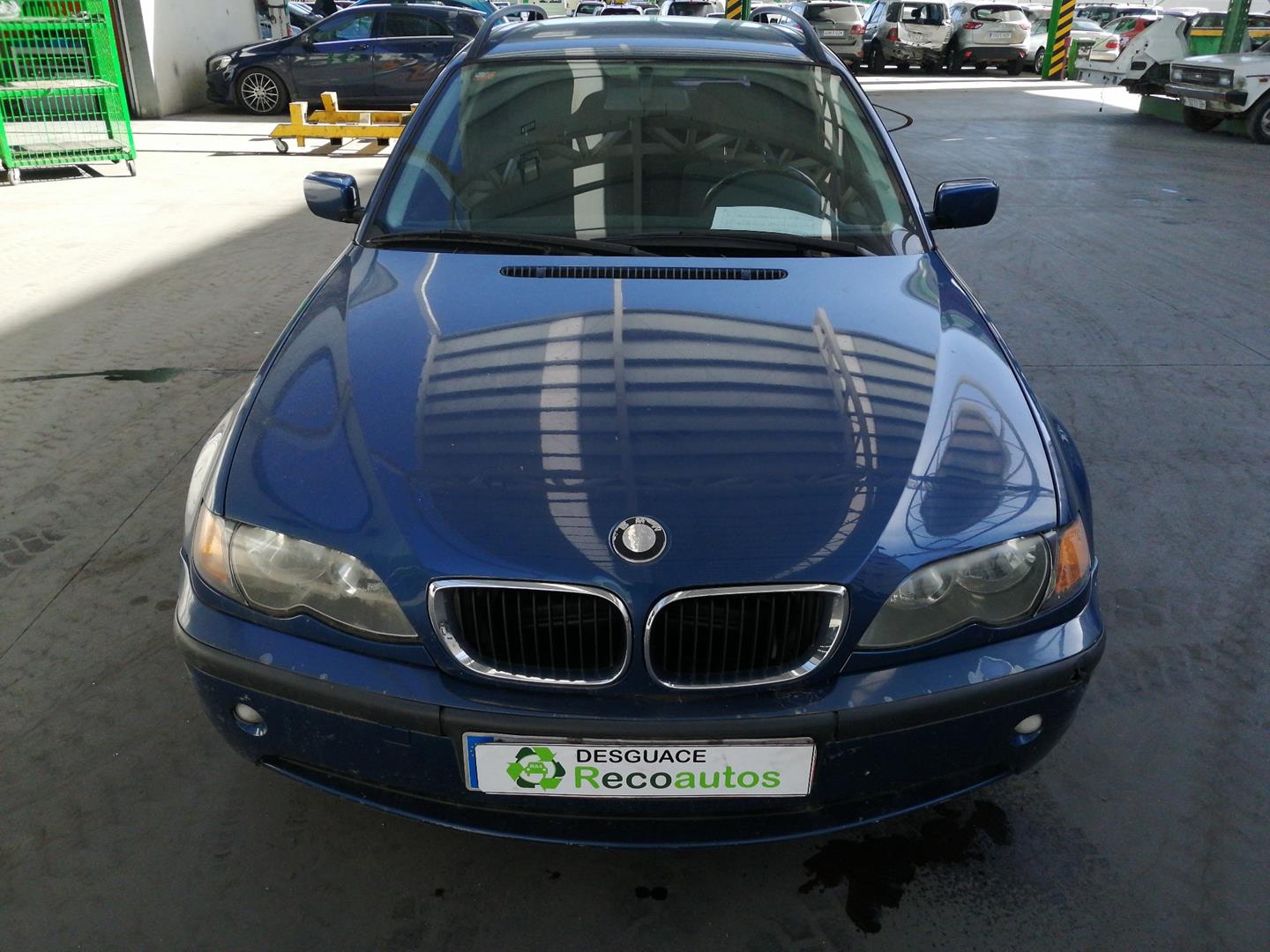 BMW 3 Series E46 (1997-2006) Bonnet 41617042893, AZUL 23118416