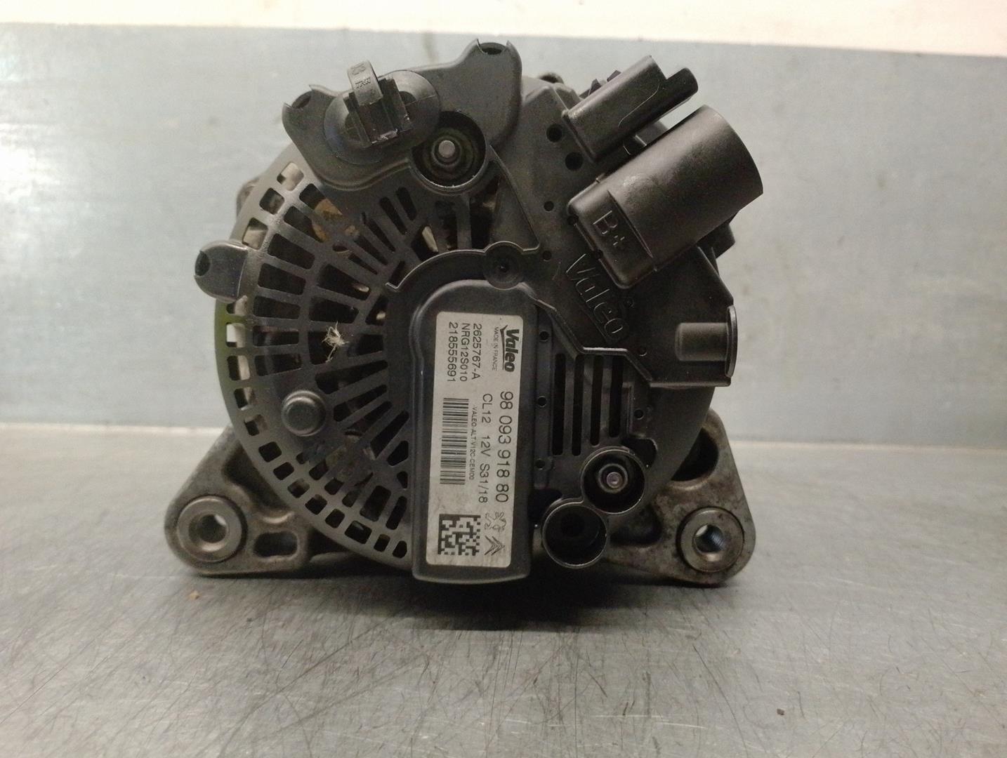 CITROËN C3 2 generation (2009-2016) Dynamo 9809391880, 2625767A, VALEO 21730933