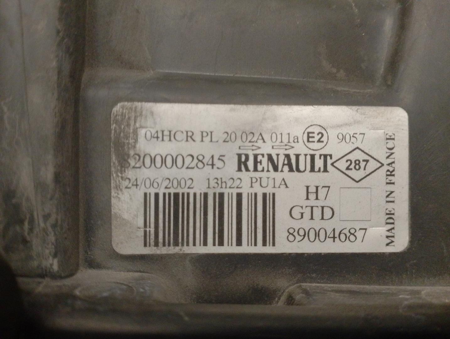 RENAULT Laguna 2 generation (2001-2007) Фара передняя левая 8200002845, 89004687, 5PUERTAS 21720753