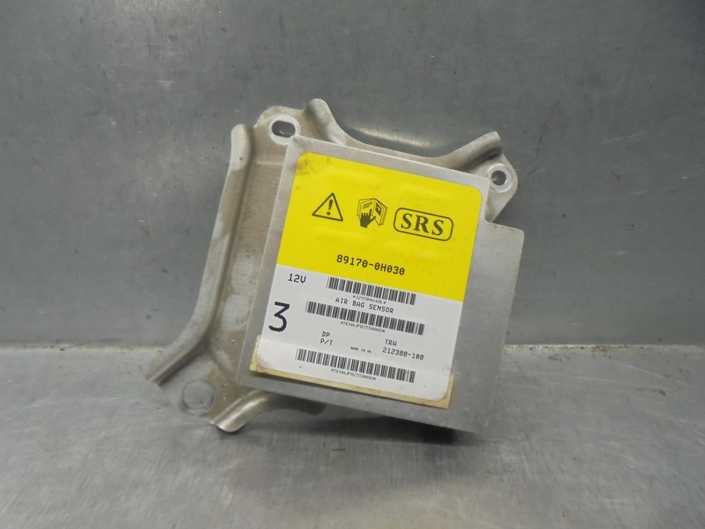 TOYOTA Aygo 1 generation (2005-2014) SRS Control Unit 891700H030, 212388108, TRW 24214444