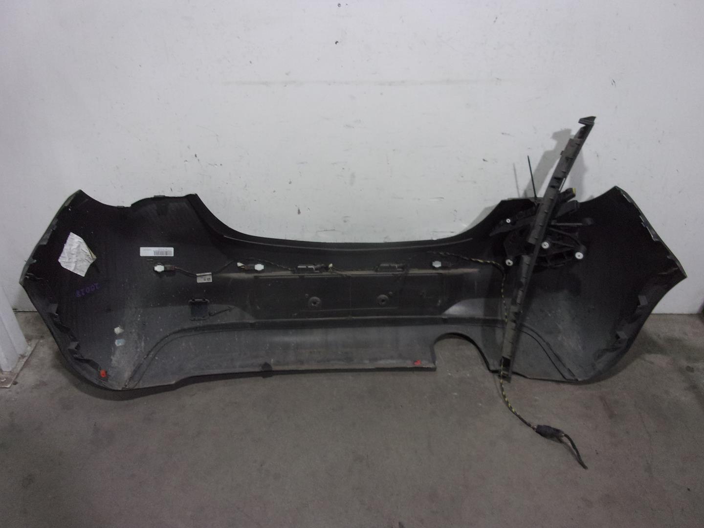 OPEL Corsa D (2006-2020) Rear Bumper 1404690, GRISOSCURO, 5PUERTAS 23758067