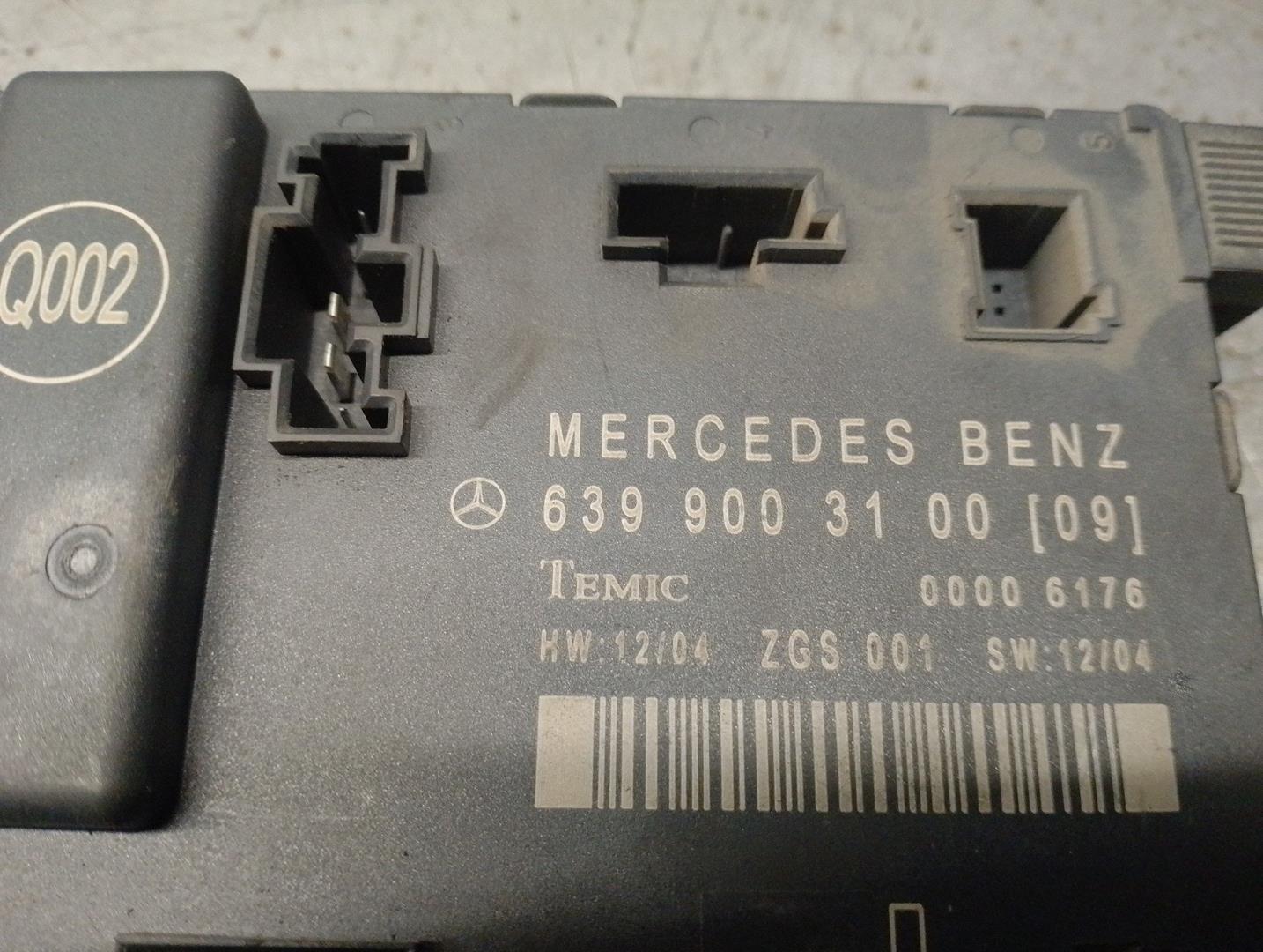 MERCEDES-BENZ Vito W639 (2003-2015) Citau veidu vadības bloki 639900310009, 00006176, TEMIC 24206361