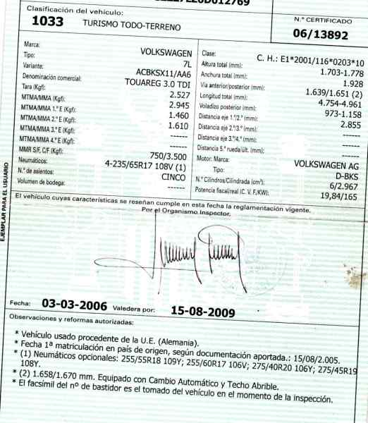 CHRYSLER Touareg 1 generation (2002-2010) Other Control Units 6PM008161,HELLA,4E0907503C+ 19700108