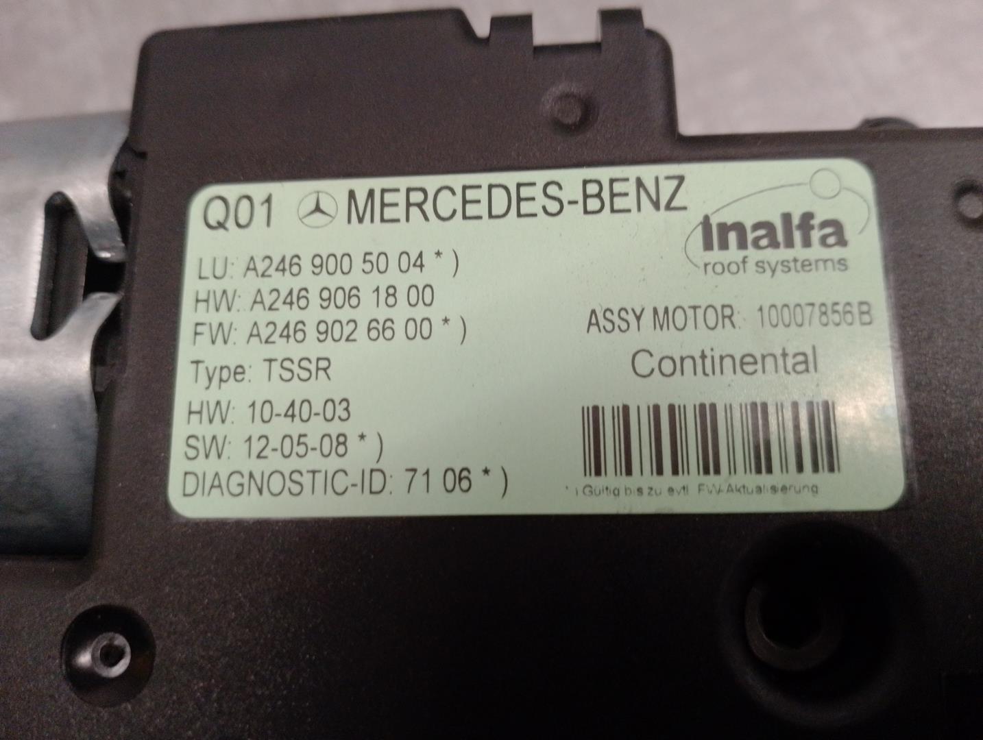 MERCEDES-BENZ B-Class W246 (2011-2020) Stoglangio valdymo blokas A2469005004 24147375