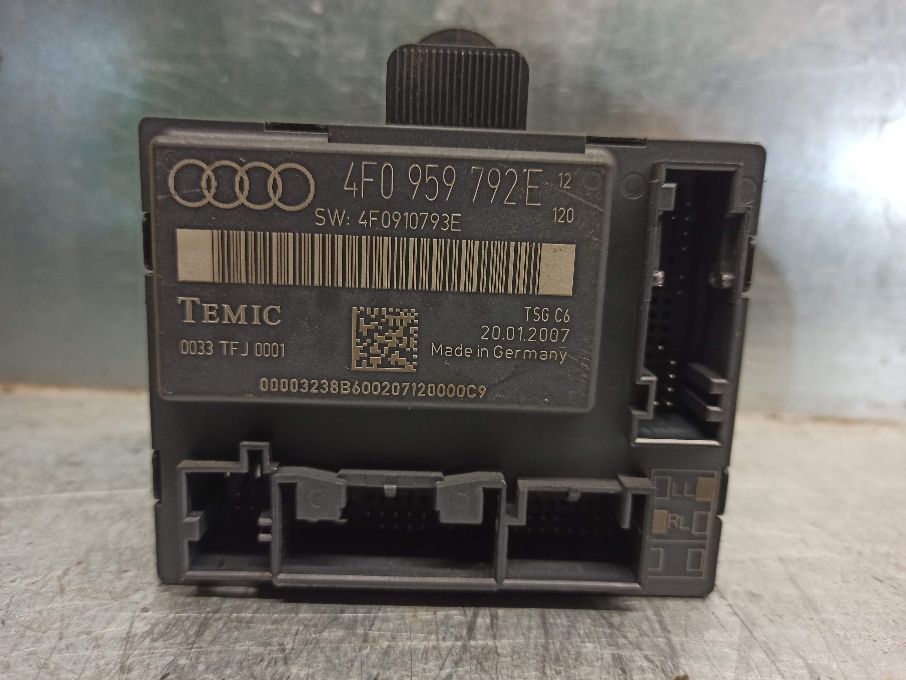 DODGE A6 allroad C6 (2006-2011) Other Control Units TEMIC, TEMIC+ 19790657