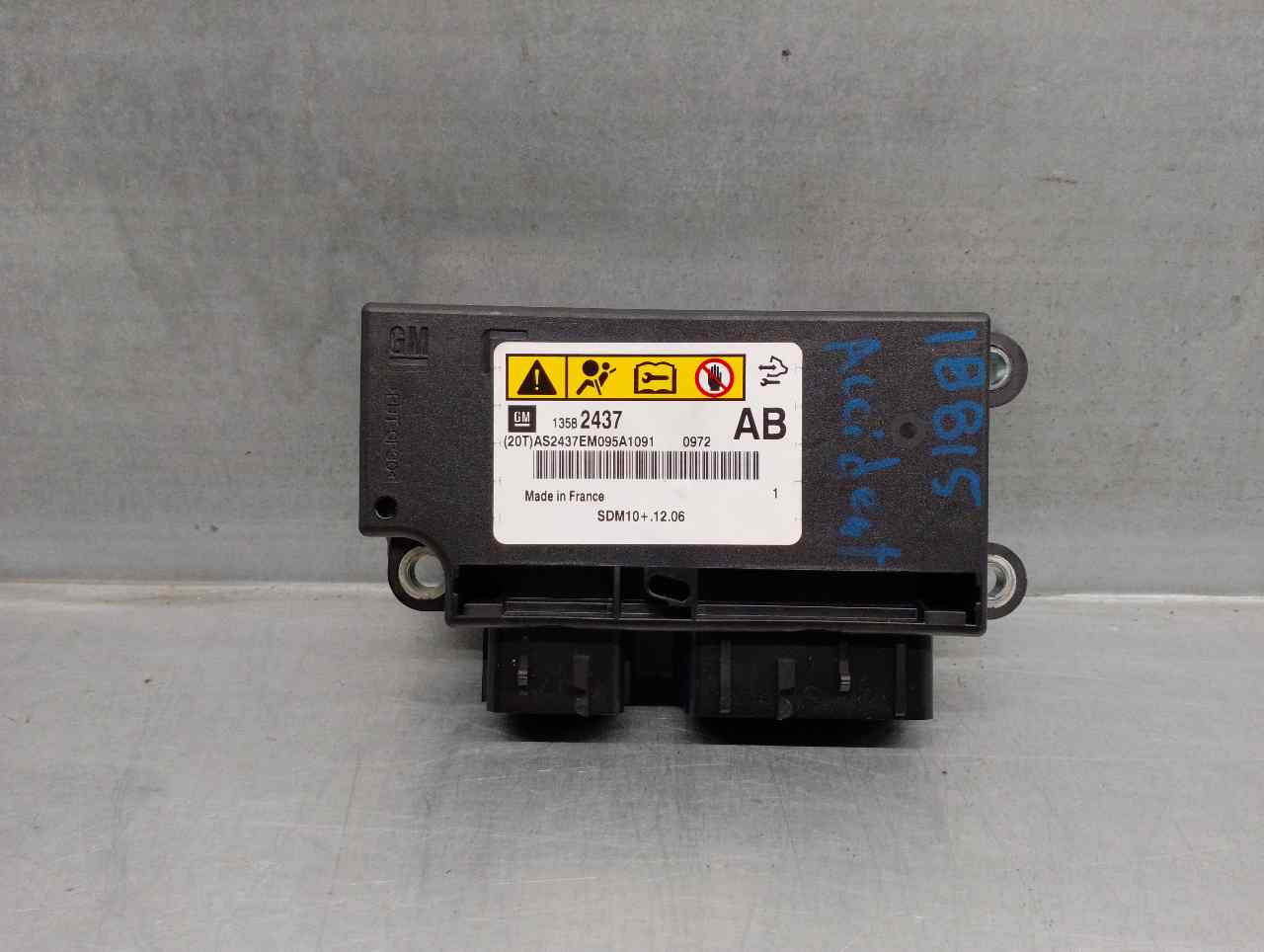 OPEL Astra J (2009-2020) Unitate de control SRS 13582437 21725074