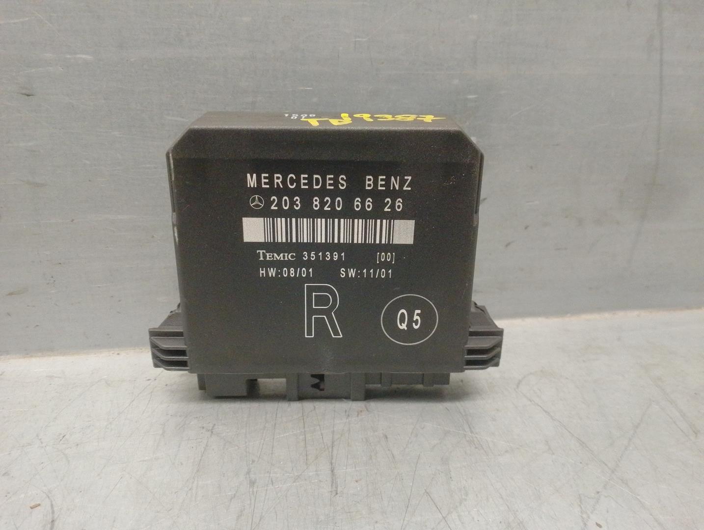 MERCEDES-BENZ C-Class W203/S203/CL203 (2000-2008) Kiti valdymo blokai 2038206626, 351391, TEMIC 24193988