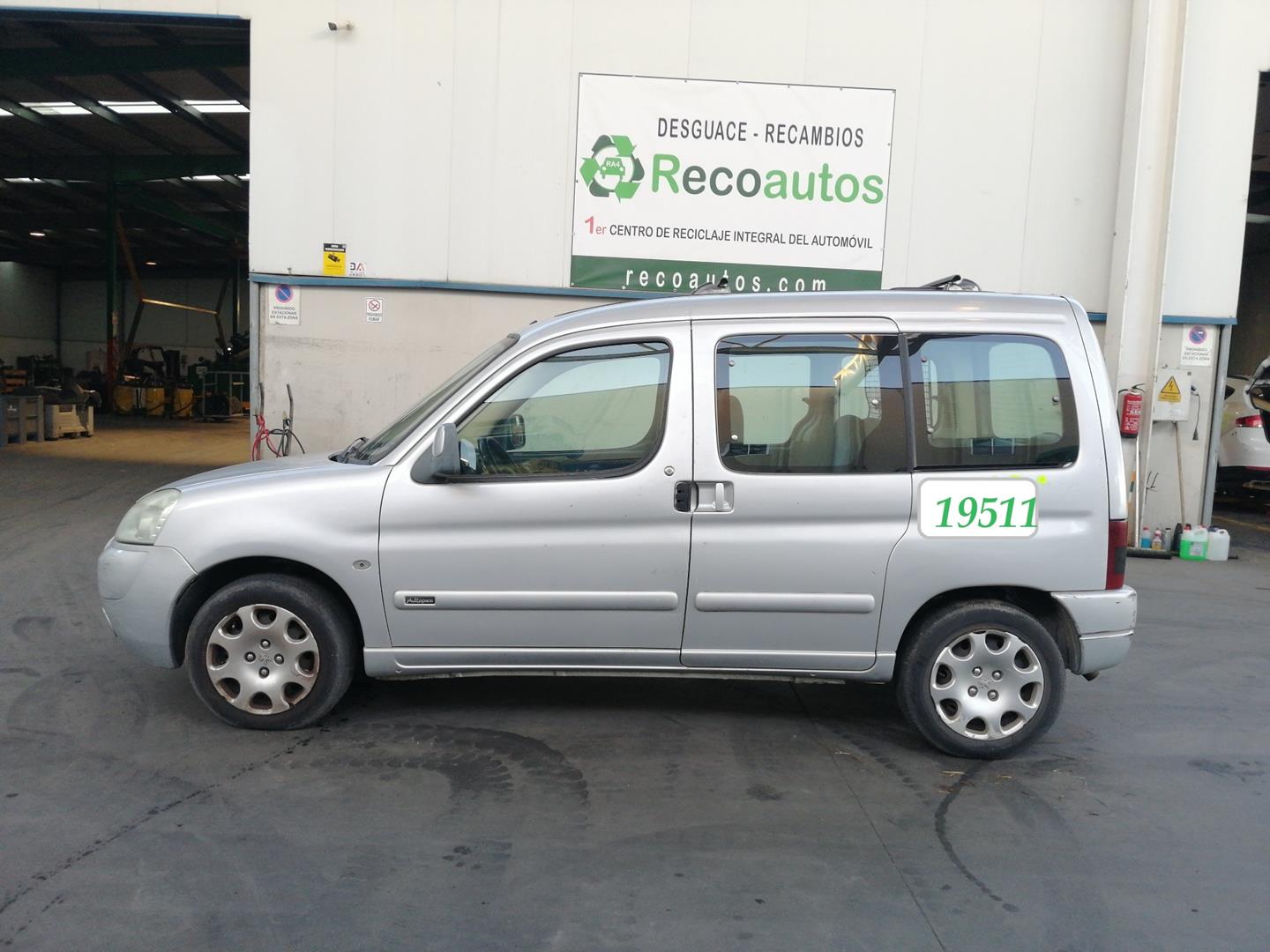 CITROËN Berlingo 2 generation (2008-2023) Priekinių kairių durų veidrodis 96366858XT, MANUAL2PINES, GRIS5PUERTAS 22780581