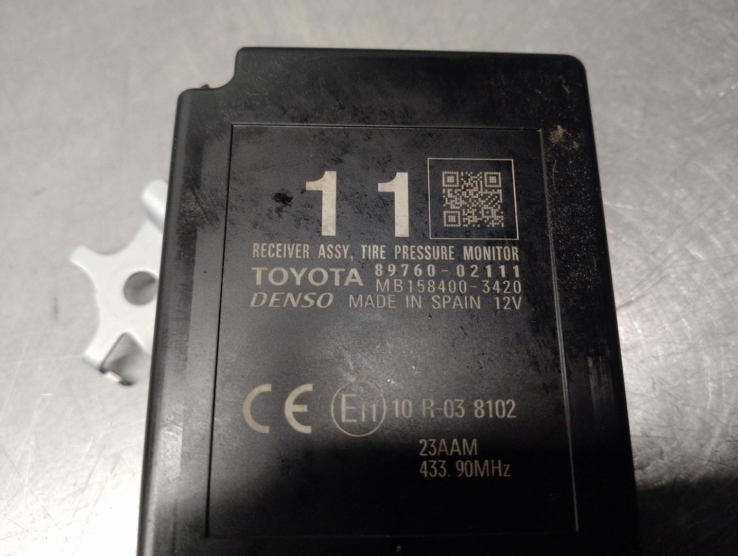 TOYOTA Auris 2 generation (2012-2015) Other Control Units 8976002111, MB1584003420, DENSO 21727027