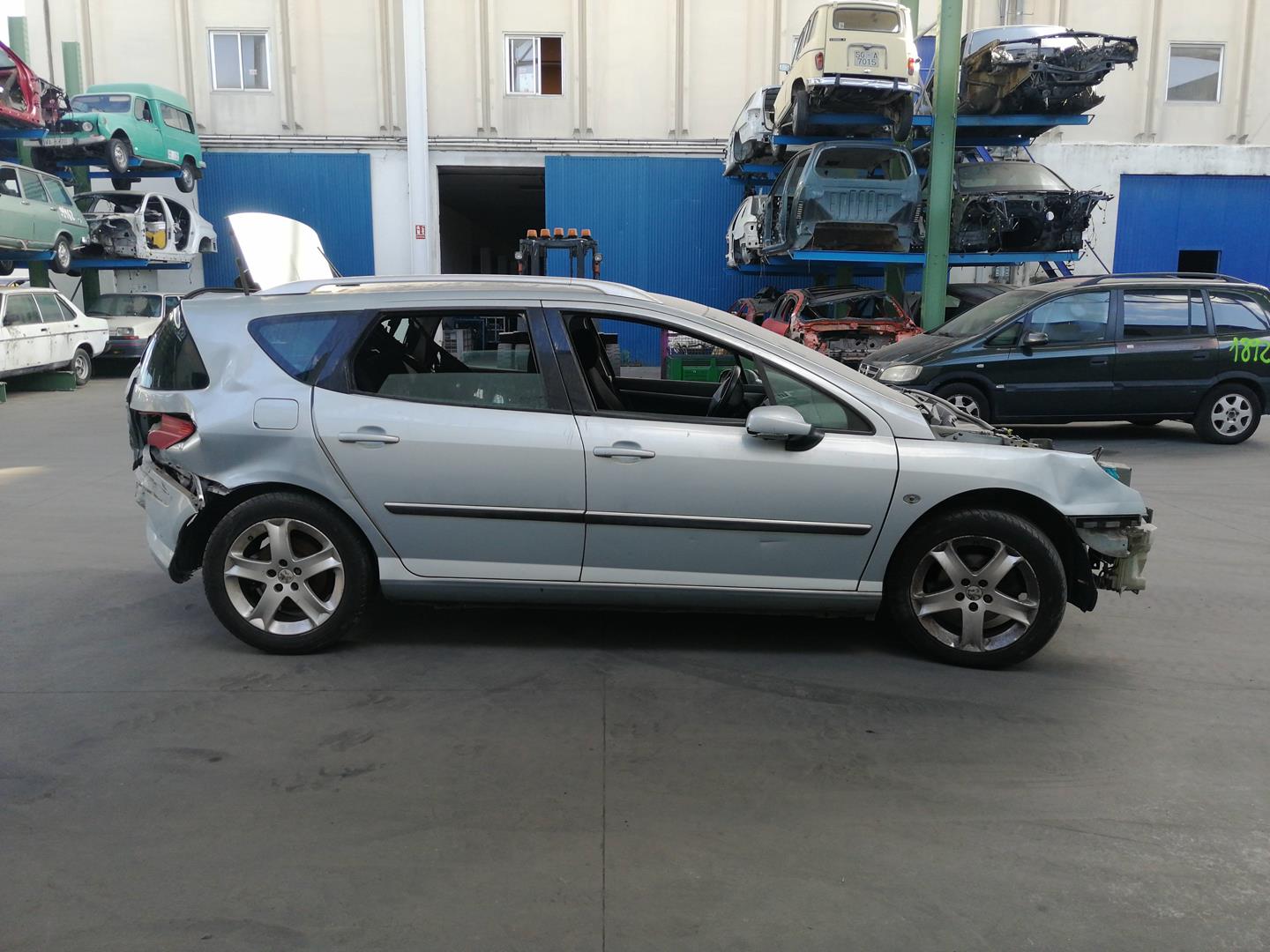 PEUGEOT 407 1 generation (2004-2010) Супорт тормозов задний левый 4401G4, TRW 21730036