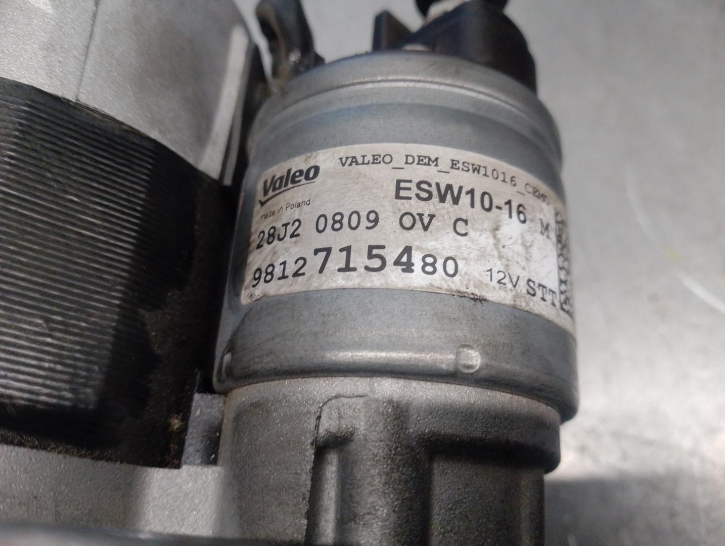 PEUGEOT 208 2 generation (2019-2023) Starter Motor 9812715480, ESW1016, VALEO 24153659