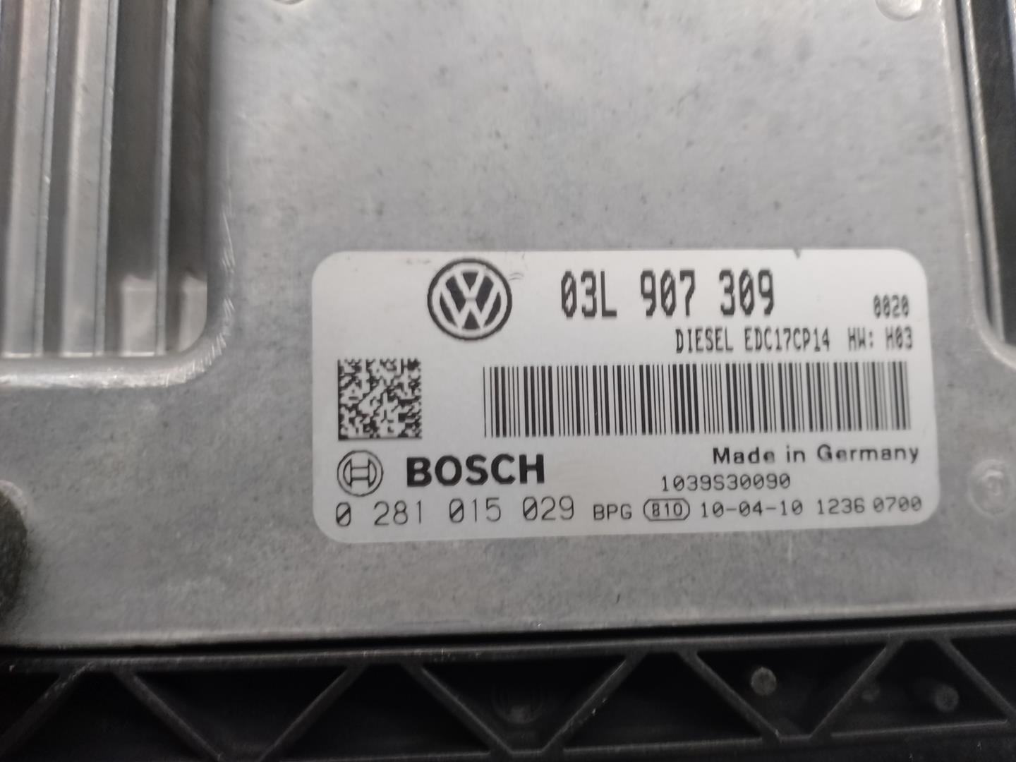 VOLKSWAGEN Passat Variant 1 generation (2010-2024) Engine Control Unit ECU 03L907309,0281015029 24202910