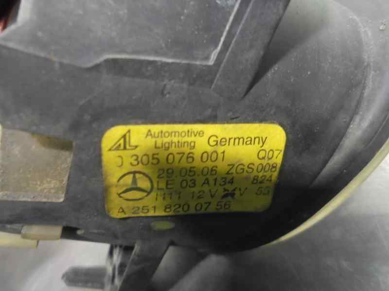 MERCEDES-BENZ A-Class W169 (2004-2012) Левая противотуманка переднего бампера A2518200756, 0305076001 19661598