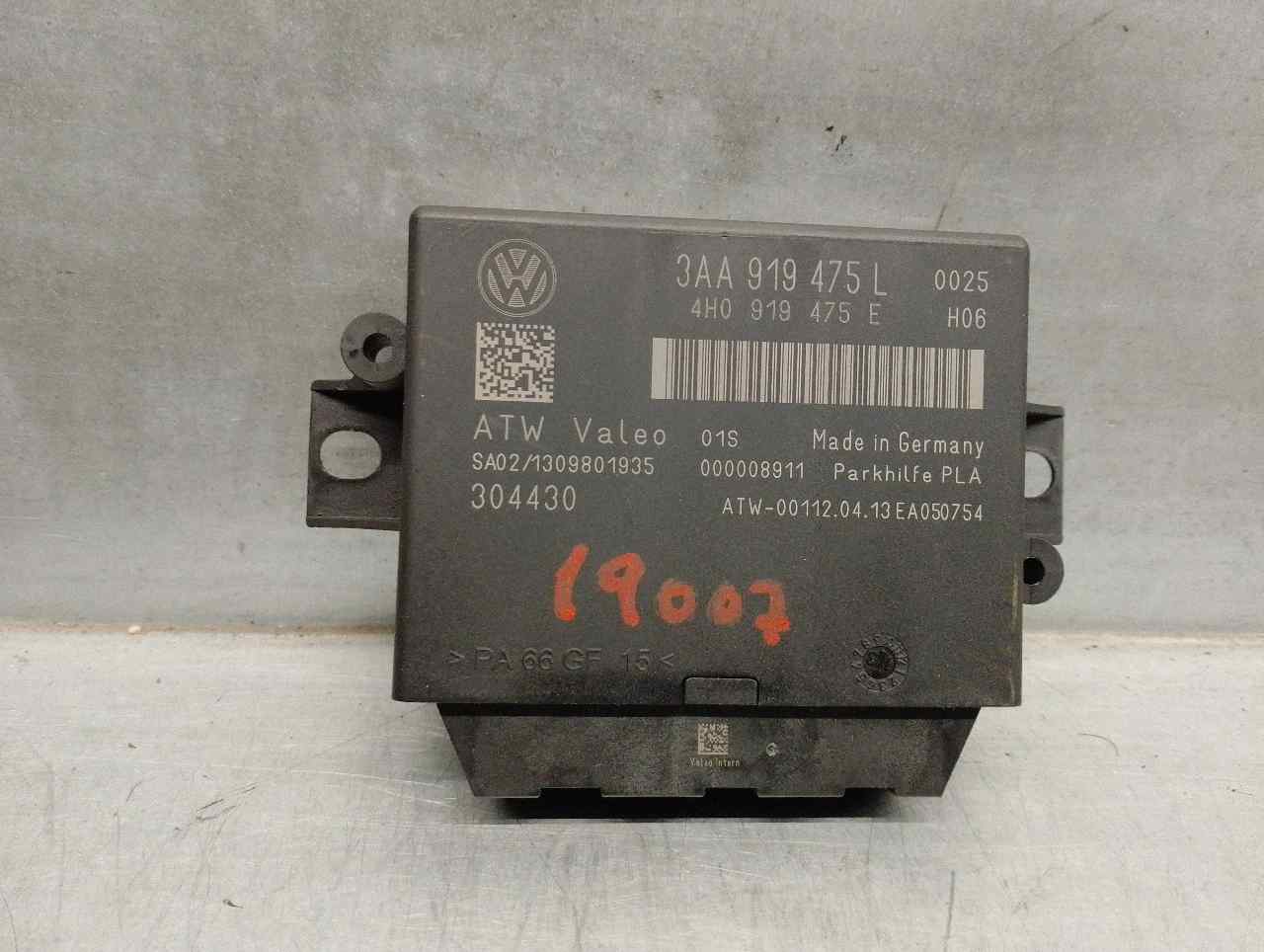 VOLKSWAGEN Passat Variant 1 generation (2010-2024) Other Control Units 3AA919475L, 4H0919475E, VALEO 24157937