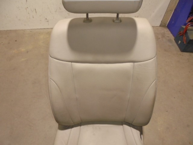 KIA Opirus 1 generation (2003-2010) Front Right Seat CUEROGRIS, 4PUERTAS 19791411