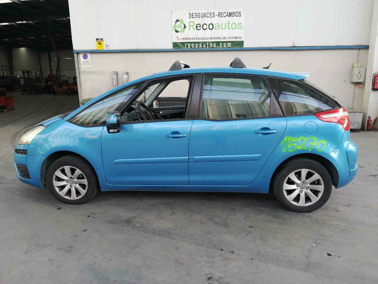 CITROËN C4 Picasso 1 generation (2006-2013) Priekinių kairių durų stiklo pakelėjas 5PUERTAS,5PUERTAS+26PINES 19803375