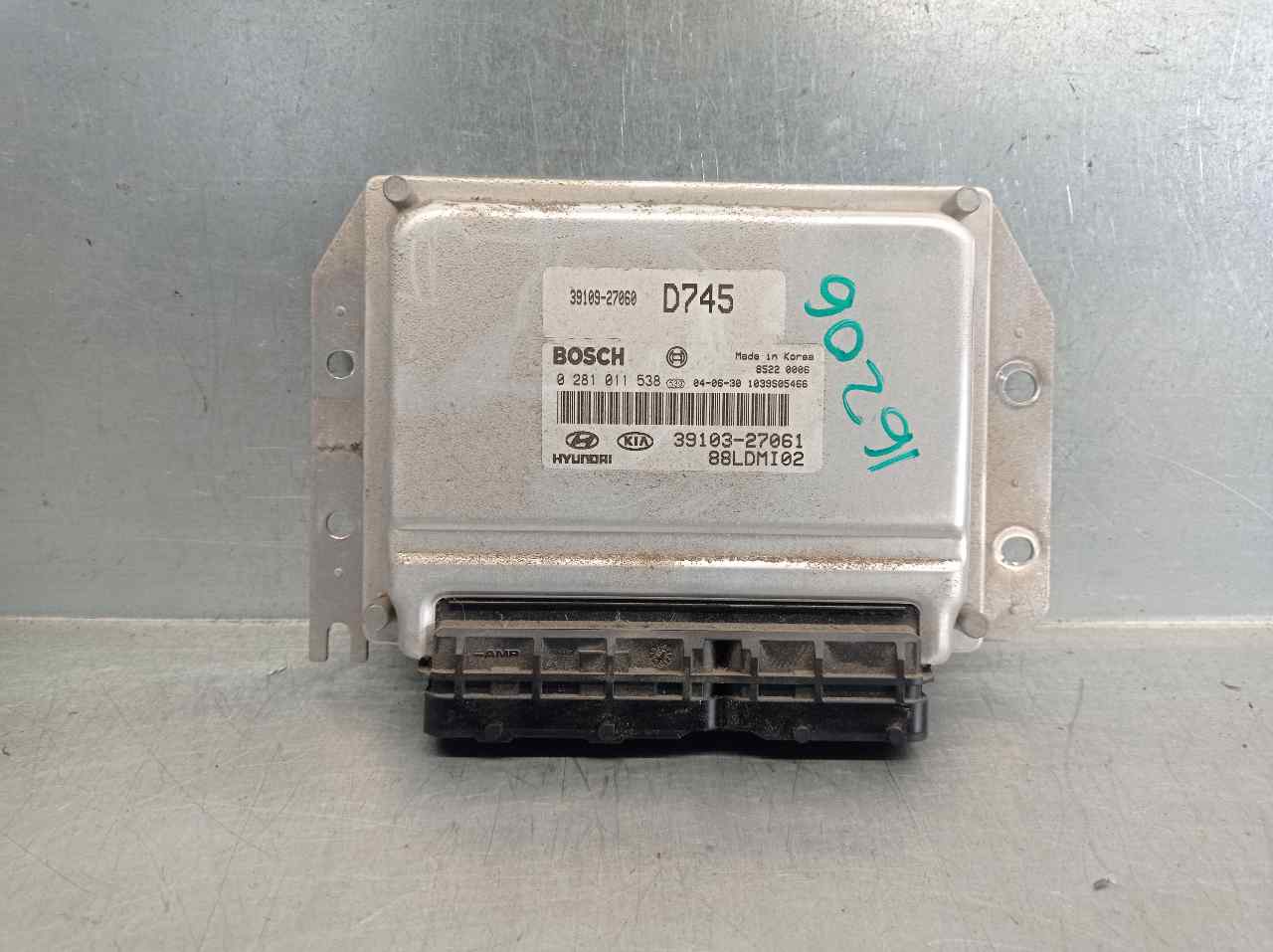 ROVER Cerato 1 generation (2004-2009) Блок керування двигуном ECU 3910327061,0281011538 19831586