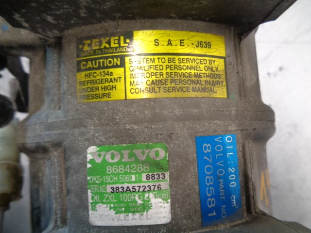 VOLVO C70 1 generation (1997-2005) Luftkondisjoneringspumpe 383A572376, ZEXEL, 8708581 19782737