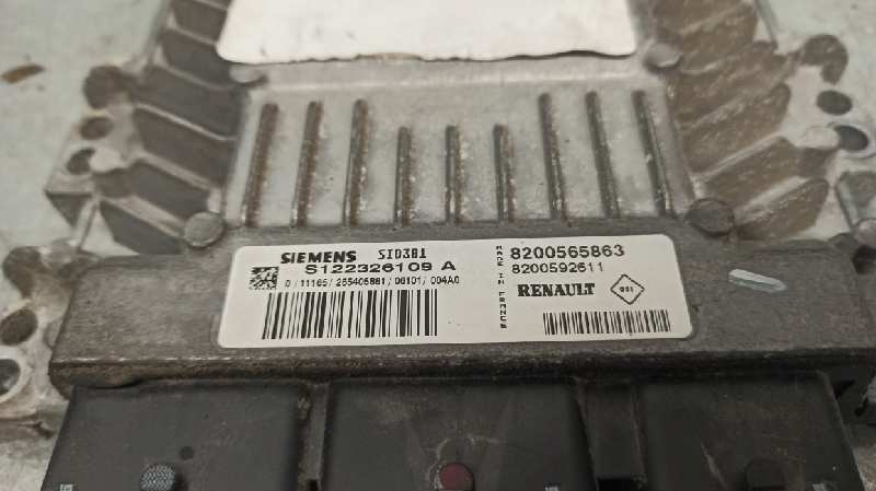 DODGE Scenic 2 generation (2003-2010) Motora vadības bloks SIEMENS, SIEMENS+S122326109A 19735791