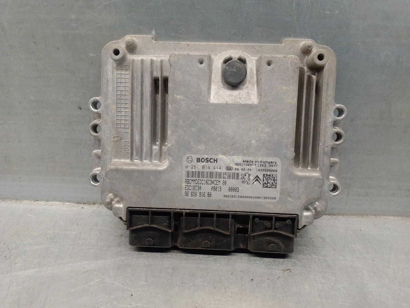 CITROËN Nemo 1 generation (2008-2015) Moottorin ohjausyksikkö ECU 9666432480, 0281014444 24212412