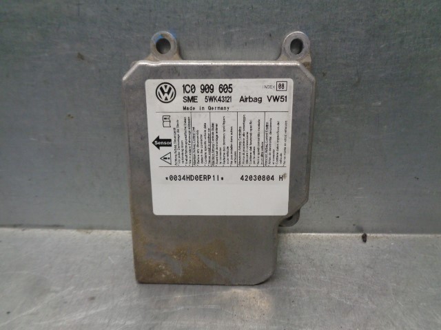 VAUXHALL Octavia 1 generation (1996-2010) SRS Control Unit 5WK43121, SME, 1C0909605+ 19800509