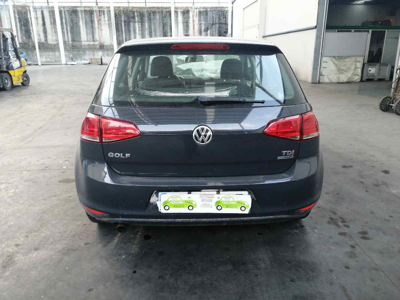 VOLKSWAGEN Golf 7 generation (2012-2024) Bal hátsó ajtó külső fogantyúja 5G0837206P+ 19782778