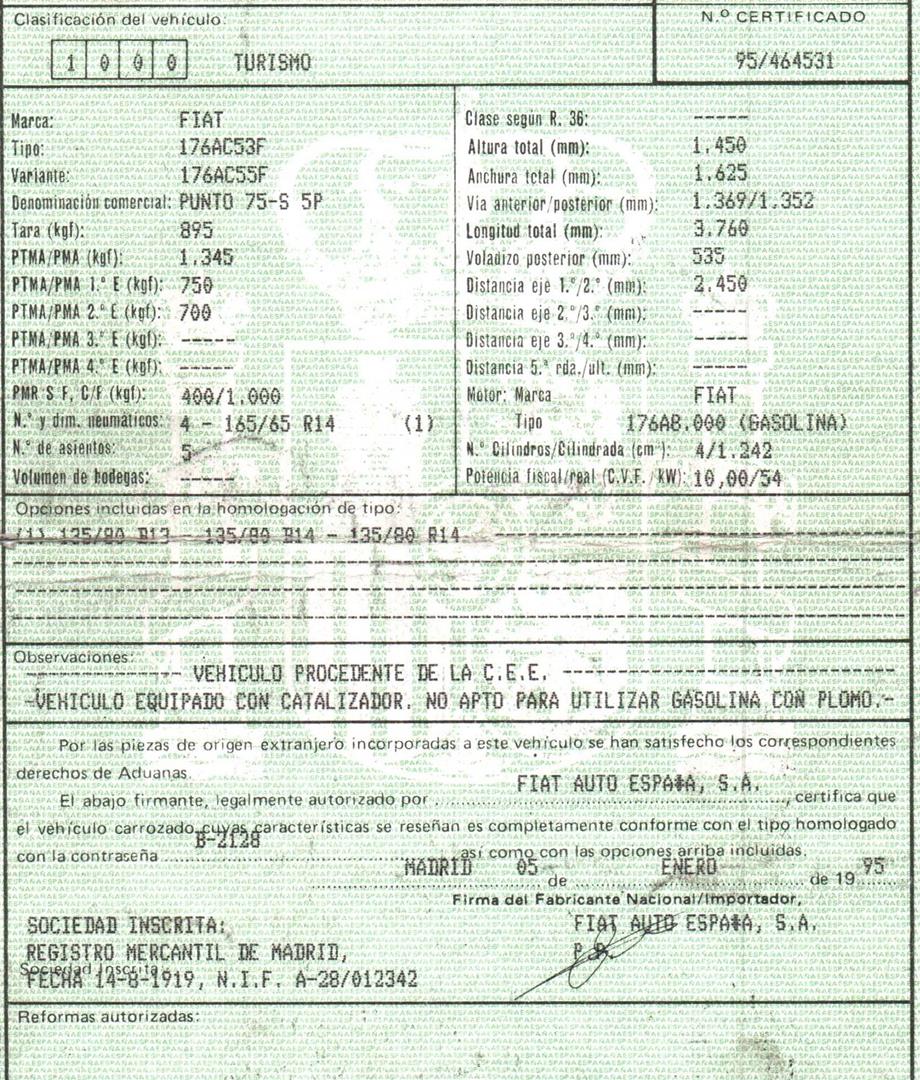 FIAT Punto 1 generation (1993-1999) Variklio kompiuteris 46425009, 6160021807, MAGNETIMARELLI 24228192