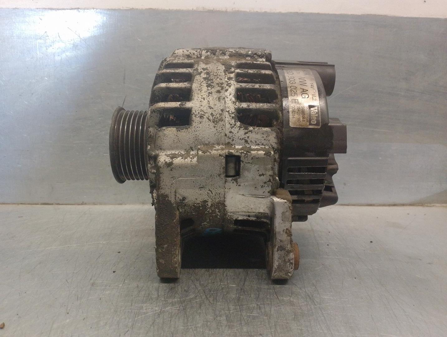 VOLKSWAGEN Polo 4 generation (2001-2009) Alternator 03D903025E, 2542578C, VALEO 19899496