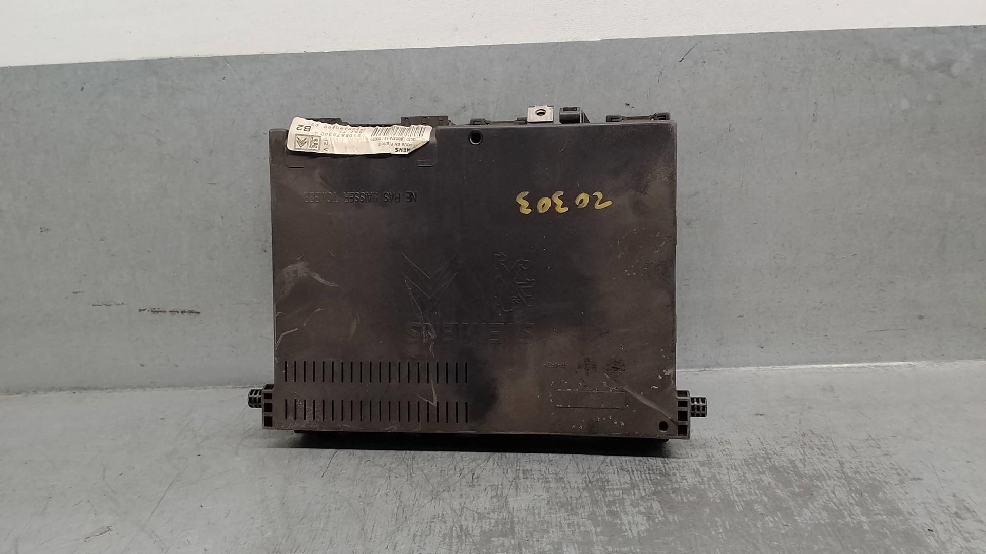 PEUGEOT 2 generation (2004-2013) Fuse Box 9626460880, S105872300G, SIEMENS 24543688