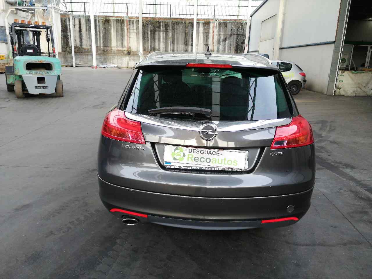 AUDI Insignia A (2008-2016) Bal hátsó ajtó külső fogantyúja 19834332