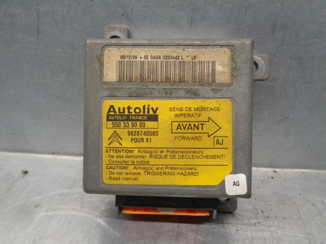 OPEL Xsara 1 generation (1997-2004) SRS Control Unit AUTOLIV, AUTOLIV+550539000 19842261