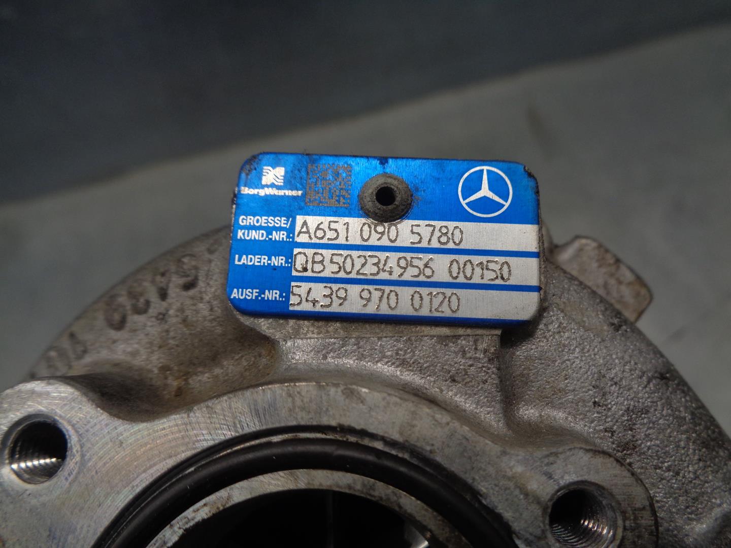 MERCEDES-BENZ C-Class W204/S204/C204 (2004-2015) Tурбина A6510905780, 54399700120, BORGWARNER 19922851