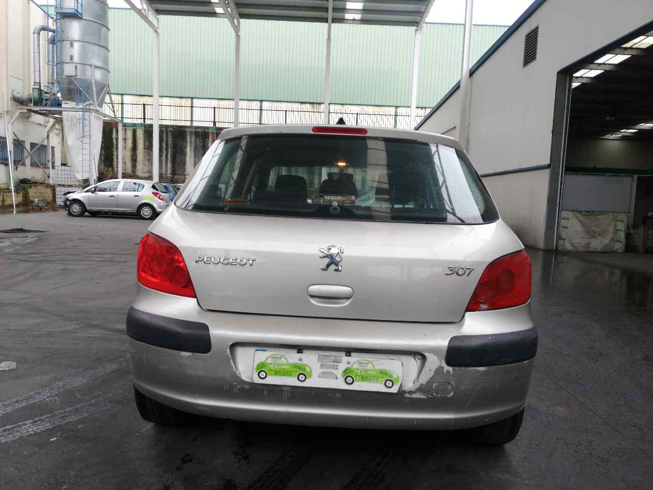 RENAULT 307 1 generation (2001-2008) Rear Bumper 5PUERTAS,5PUERTAS+BEIGE 19792460