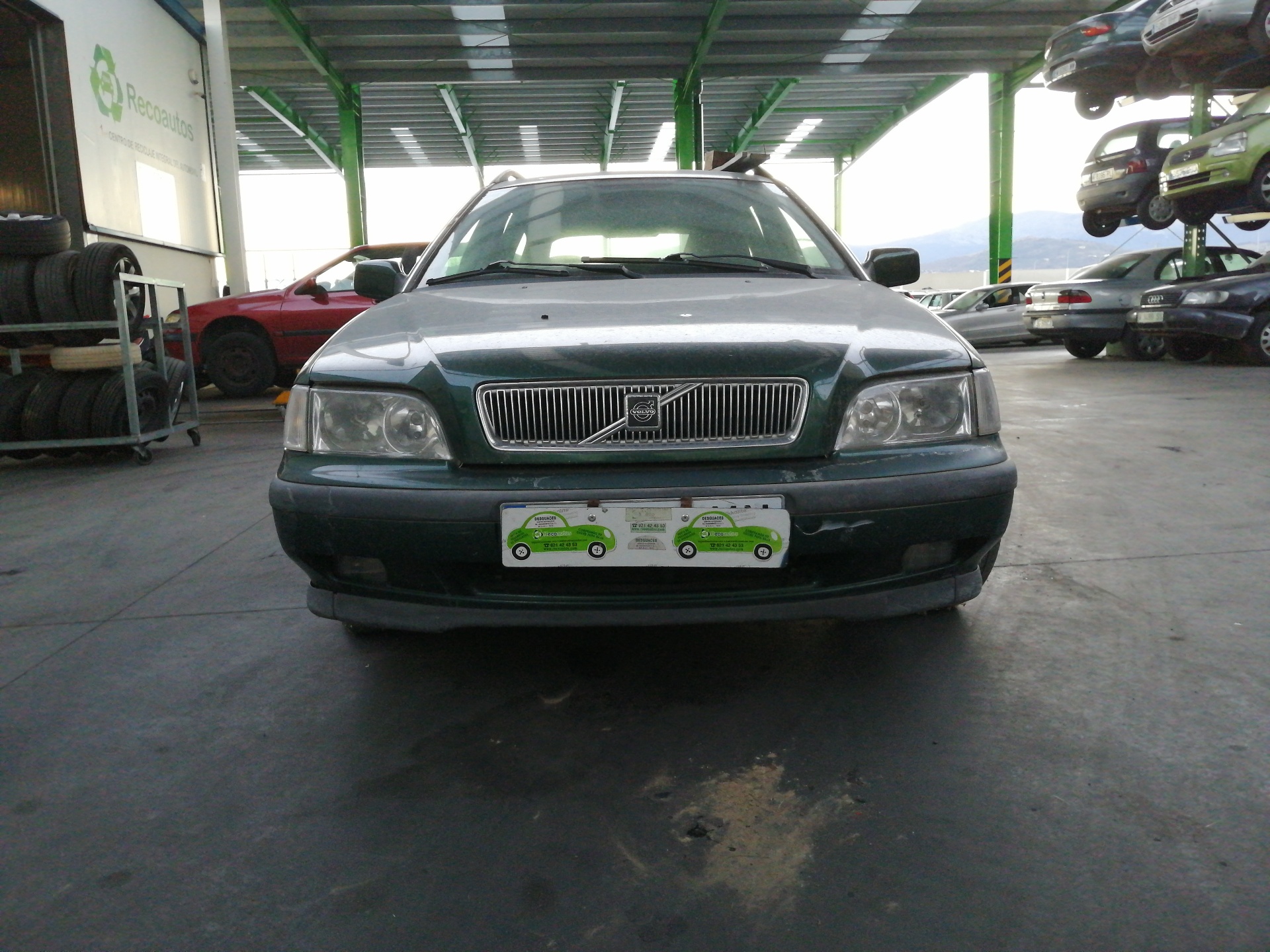 AUDI V40 1 generation (1996-2004) Ușa față dreapta VERDE, 5PUERTAS, 30632667+ 19737933