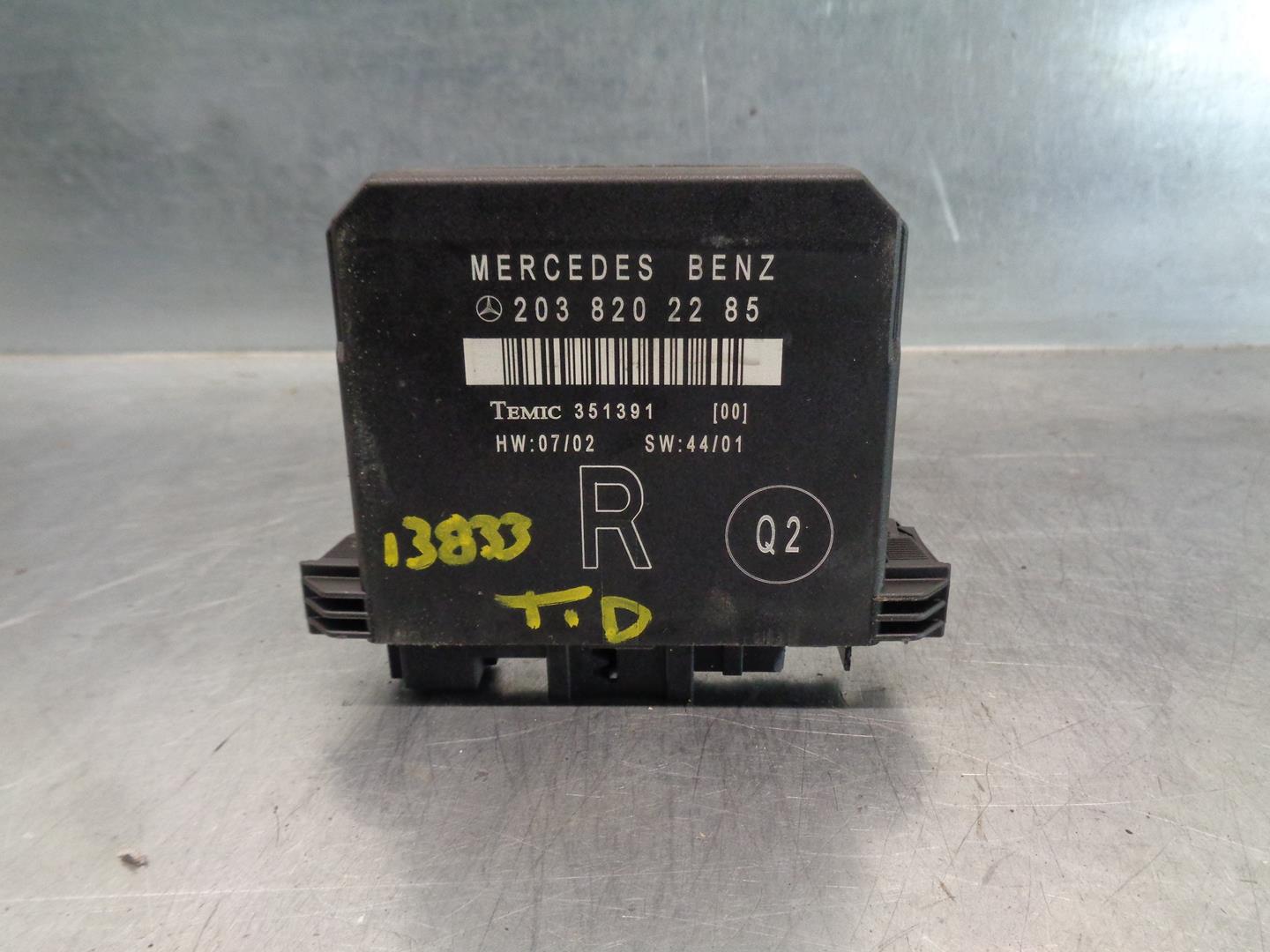 MERCEDES-BENZ C-Class W203/S203/CL203 (2000-2008) Other Control Units 2038202285 19761280