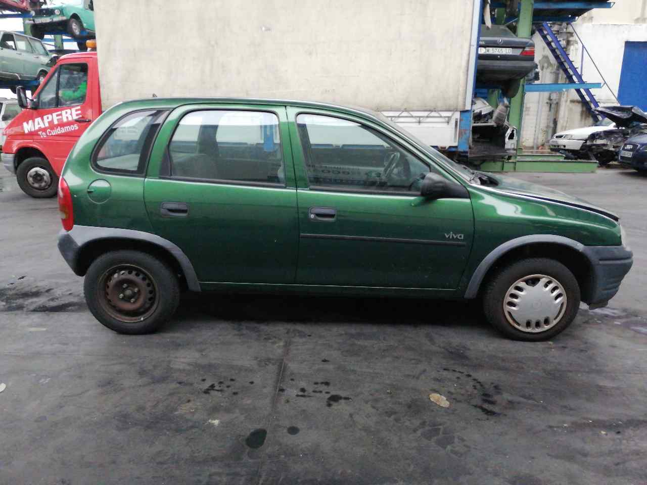 VOLKSWAGEN Corsa B (1993-2000) Aripa dreapta față VERDE, 1102136+ 19845128