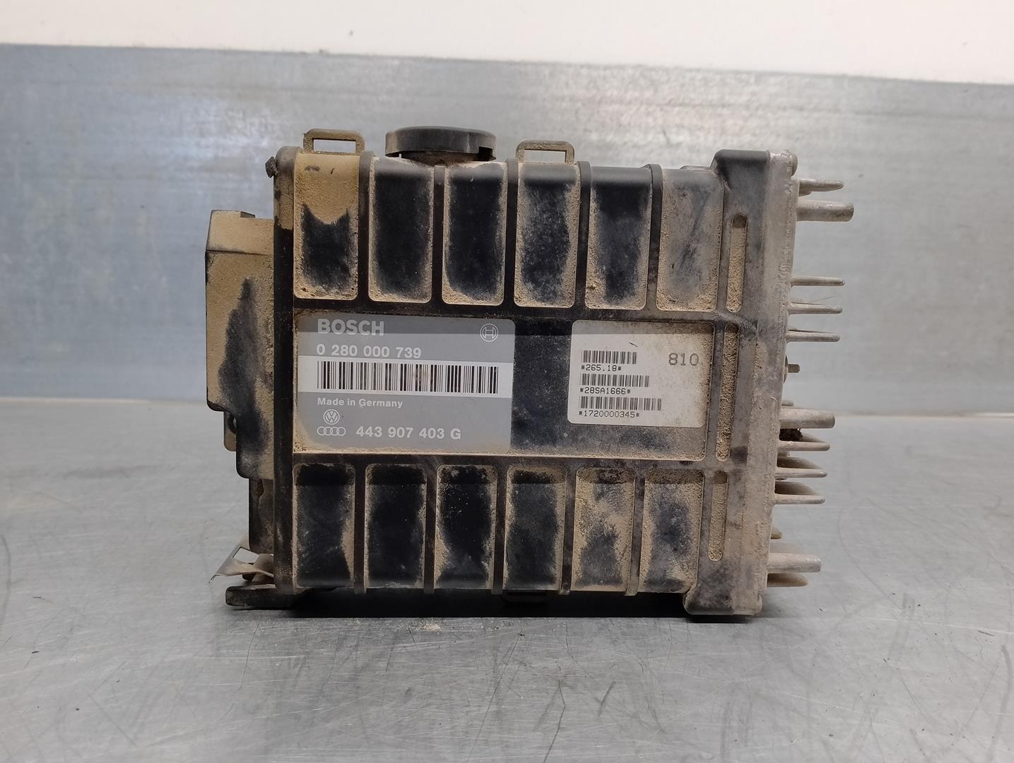 SEAT Toledo 1 generation (1991-1999) Moottorin ohjausyksikkö ECU 443907403G, 0280000739 21731633