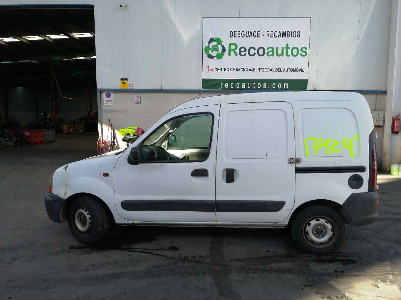 RENAULT Kangoo 1 generation (1998-2009) Pare-chocs arrière NEGROTEXTURADO 19887174