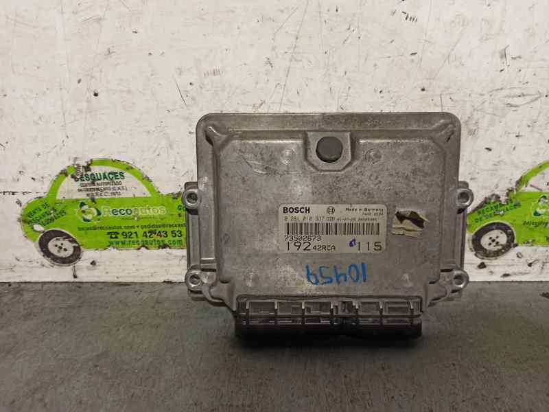 FIAT Stilo 1 generation (2001-2010) Engine Control Unit ECU 0281010337,73502673+ 19678476