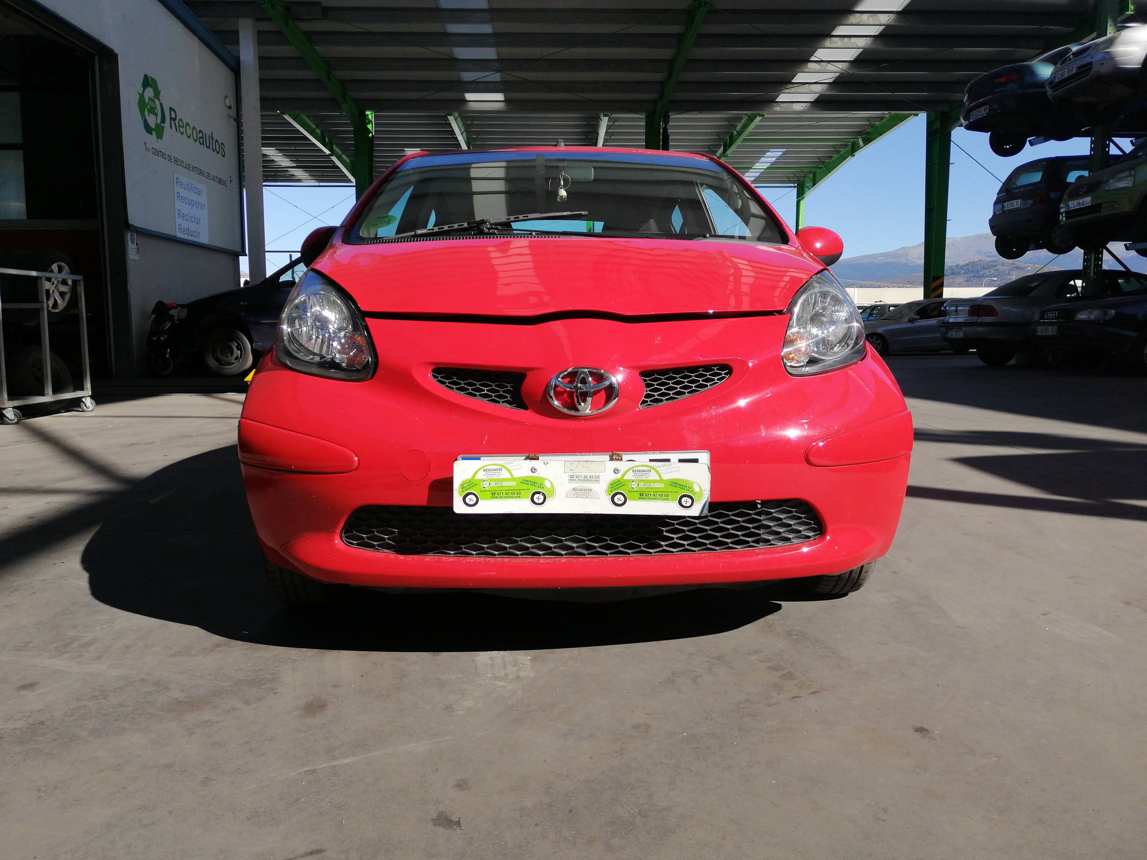 CHEVROLET Aygo 1 generation (2005-2014) Заден ляв амортисьор 03071000401, KYB, 485300H010+ 19768382