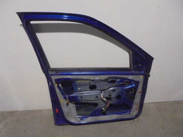 FIAT Punto 1 generation (1993-1999) Priekinės kairės durys 0046740907, AZUL, 5PUERTAS 19822224