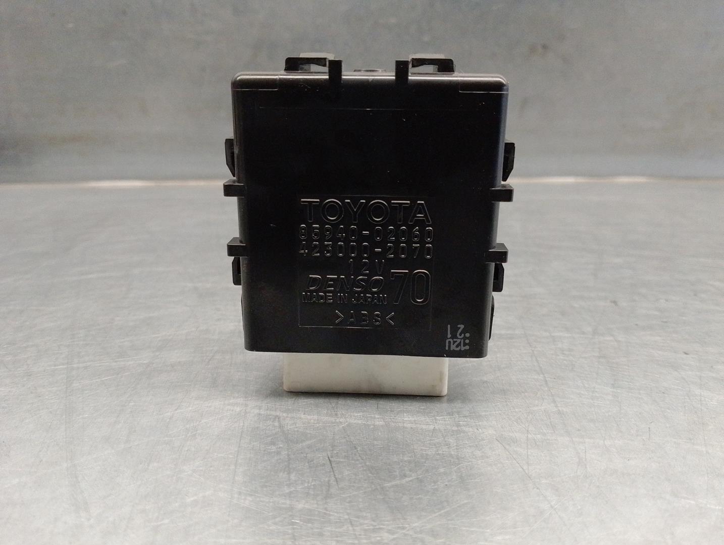 TOYOTA Auris 2 generation (2014-2023) Other Control Units 8594002060, 4230002070, DENSO 24222116
