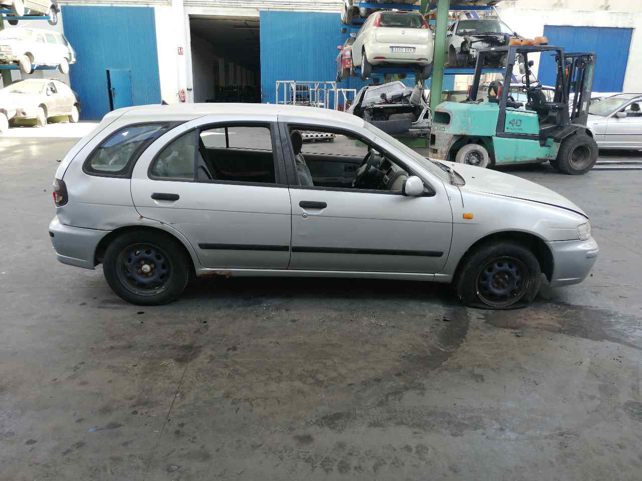 MAZDA Almera N15 (1995-2000) Încuietoarea ușă stânga față 5PUERTAS, 5PUERTAS+4PINES 19822869