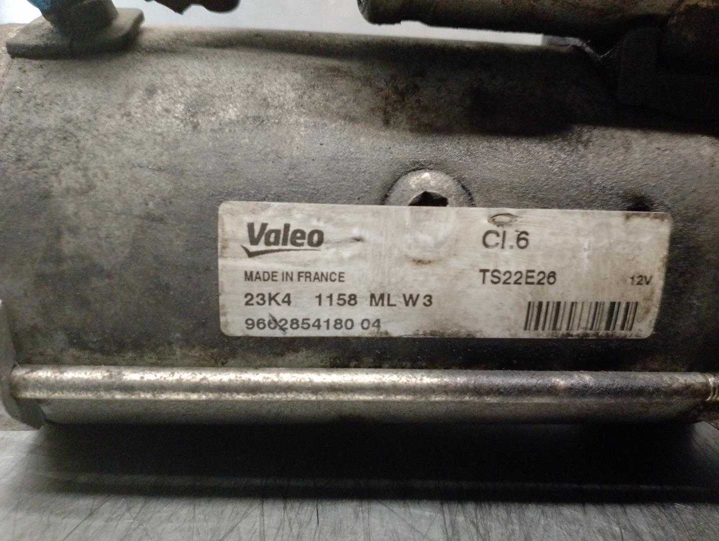 PEUGEOT Partner 2 generation (2008-2023) Starter Motor 9662854180, TS22E26, VALEO 21612127