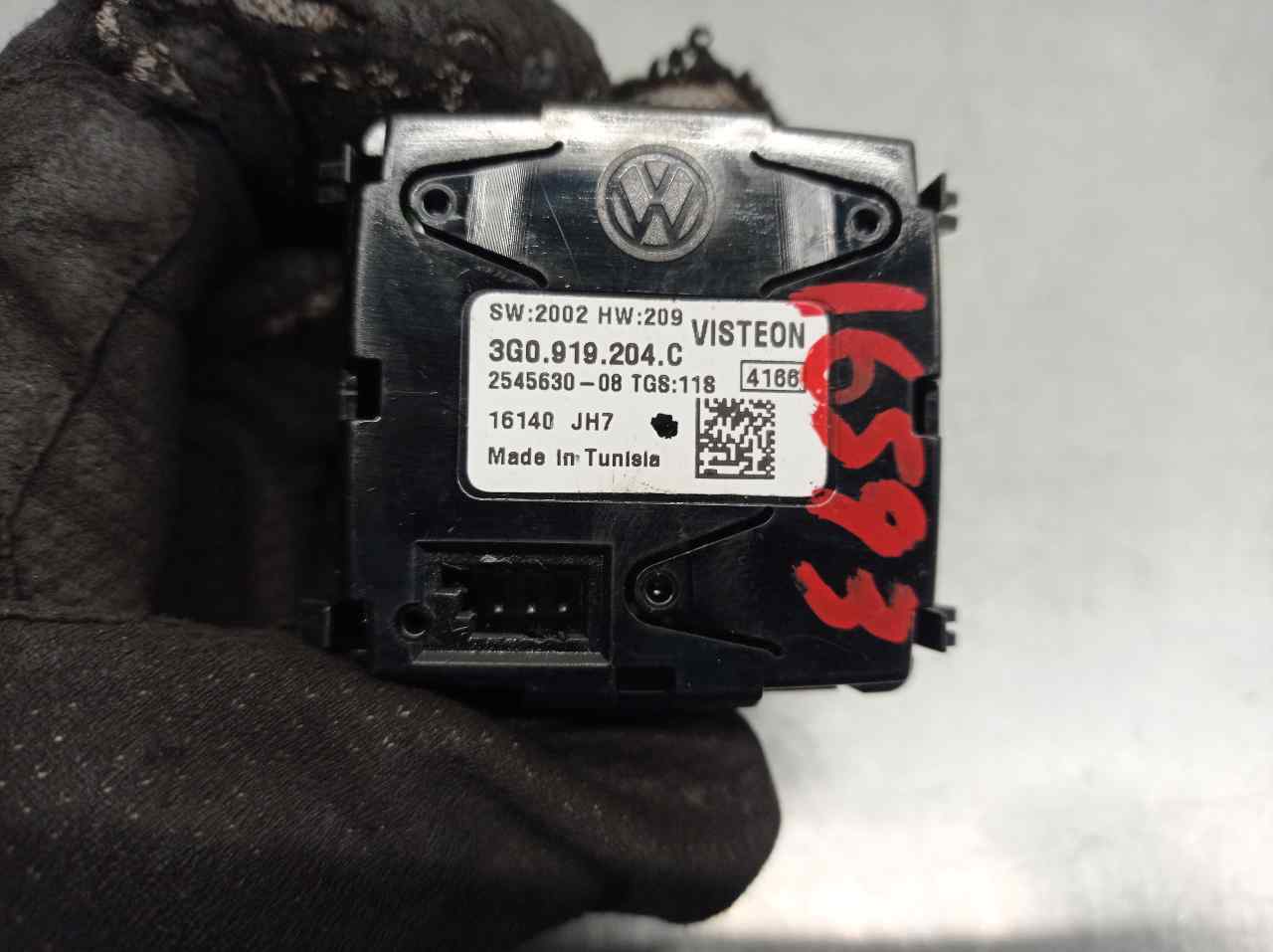 VOLKSWAGEN Passat B8 (2014-2023) Salona pulkstenis VISTEON, VISTEON+2545630 19847799