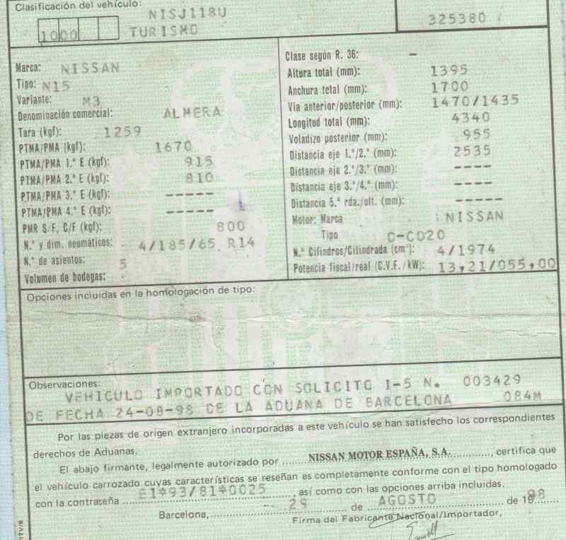 MAZDA Almera N15 (1995-2000) Форсунка ZEXEL,ZEXEL+866 19672287