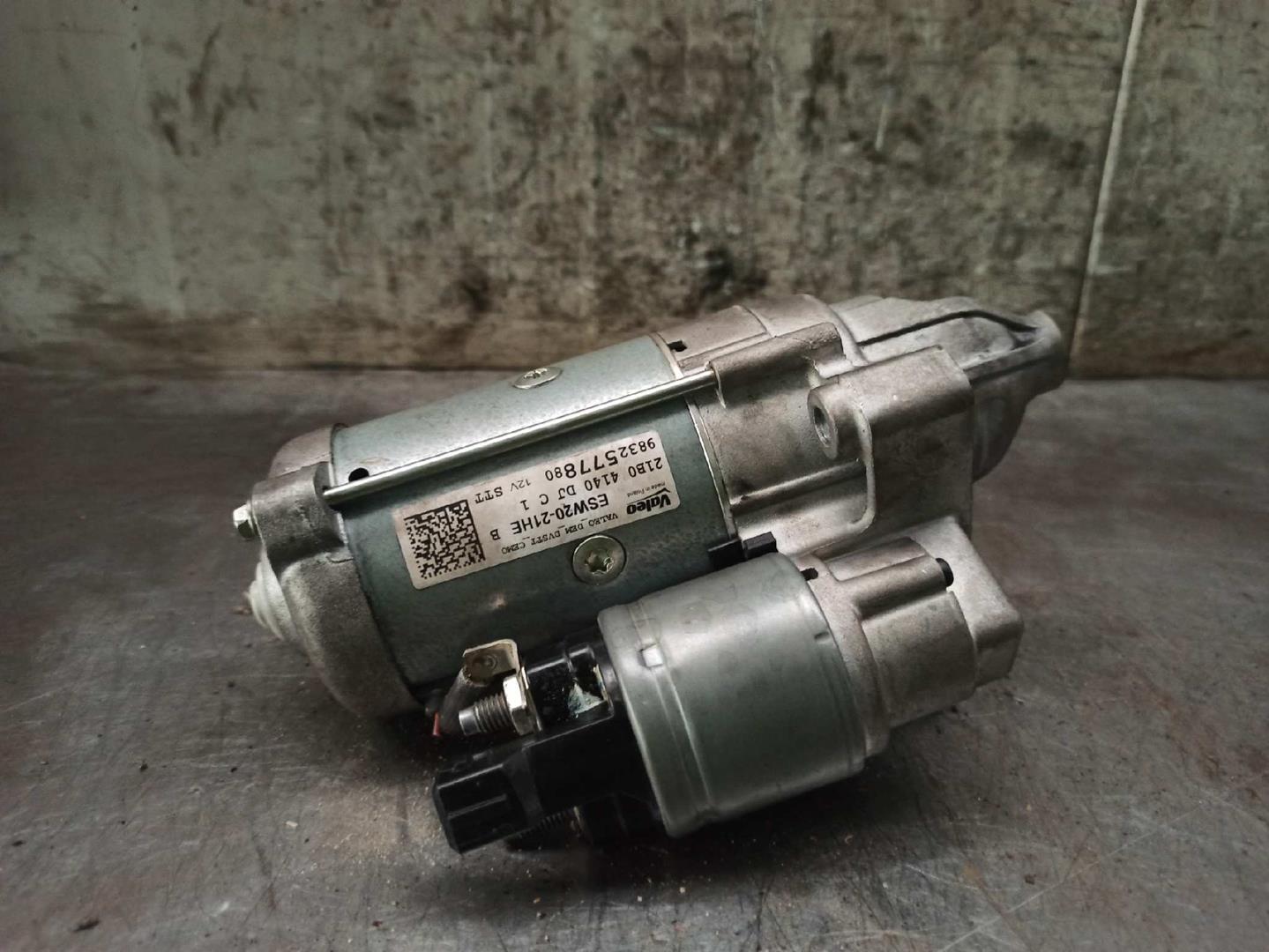 CITROËN C4 Cactus 1 generation (2014-2024) Starter Motor 9832577880, ESW2021HE, VALEO 19759492