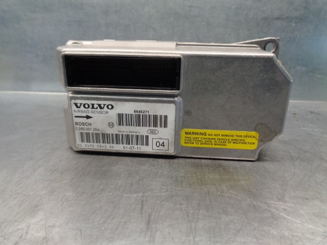 VOLKSWAGEN S60 1 generation (2000-2009) SRS Control Unit 0285001254,8645271+ 19780139