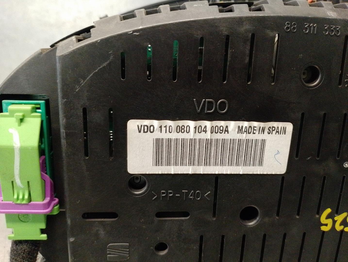 SEAT Cordoba 2 generation (1999-2009) Speedometer 6L0920801, 110080104009A, VDO 21721495